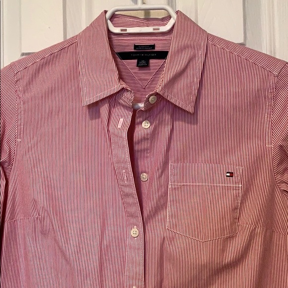 Pinstripe Oxford blouse - Picture 3 of 5